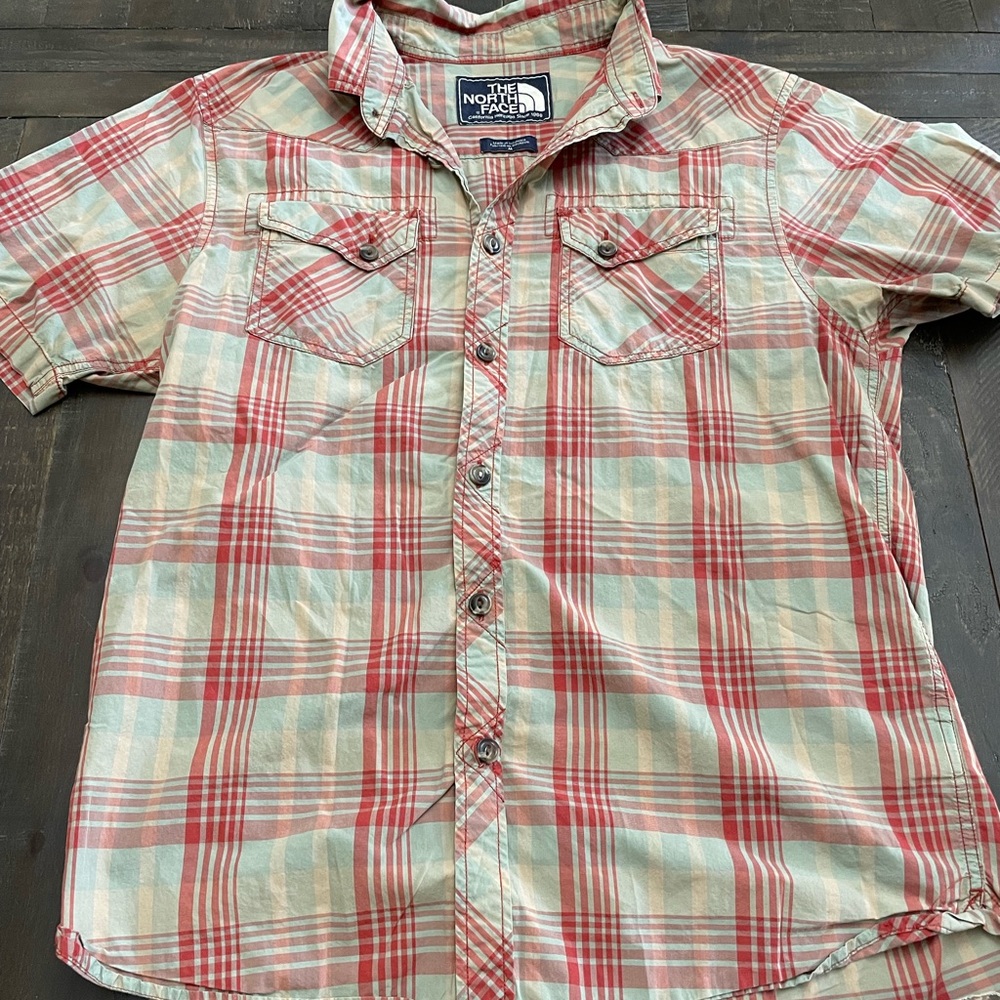 Mens The North Face Button Down Shirt